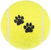 Flamingo tennisbal smash + print poot geel 3 stuks - 6 x 6 x 6cm
