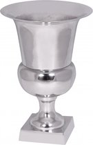 Pippa Design Vaas - kelkvorm - zilver - 47 cm