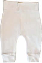 Newborn Baggy Broekje Unisex maat 68 ecru/roomwit