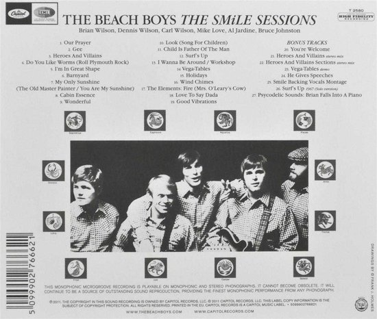 The Beach Boys - The Smile Sessions (CD), The Beach Boys | Muziek | bol