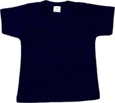WDLS- Baby T-shirt-Maat 92/98- Korte mouw- donkerblauw