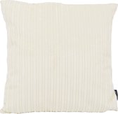 Corduroy Velvet Crème Kussenhoes | Fluweel / Polyester | 45 x 45 cm