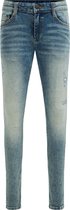 WE Fashion Jongens skinny fit jeans met stretch