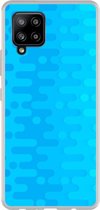 Smartphonebooster Telefoonhoesje - Back Cover - Geschikt Voor Samsung Galaxy A42 - Blue En Blue