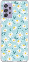 Smartphonebooster Telefoonhoesje - Back Cover - Geschikt Voor Samsung Galaxy A72 - Blue En Blue
