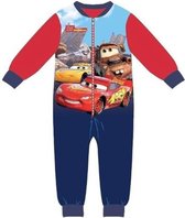Cars - fleece onesie - rood/blauw - maat 104