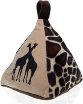 Deurhouder Giraffe Textiel (14 x 19 x 16 cm)