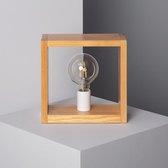 Bureaulamp Ledkia Hout E27 Hout (250x110x250 mm)