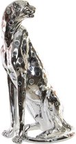 Decoratieve figuren DKD Home Decor Hars Kristal Luipaard (33 x 25 x 59 cm)