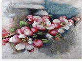 Olieverfschilderij Blommor Canvas (2,8 x 90 x 120 cm)