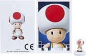 Super Mario - Monopoly gamer mini figuurtje : Toad(+/-2,5 cm) - Nintendo.