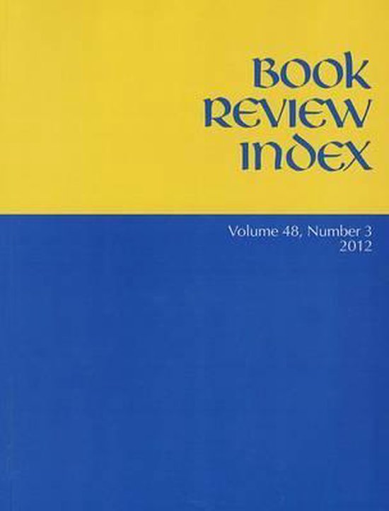 Book Review Index Volume 48, Number 3, Dana Ferguson | 9781414458137 ...