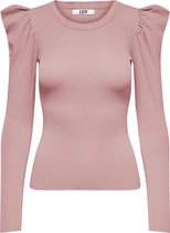 Jacqueline de Yong Trui Jdycerol L/s Pullover Knt 15215422 Woodrose Dames Maat - XS