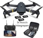Niftydrone - Drone met camera - Reageert op handgebaren - 54 minuten vliegen - 3 accu's en opbergtas - Bestuurbaar met smartphone