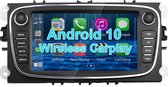 TechU™ Autoradio T131 – Geschikt voor Ford Auto’s – 2 Din – 7.0 inch Touchscreen Monitor – FM radio – Bluetooth & Wifi – USB – SD – Handsfree bellen – GPS Navigatie – Android 10 – 1GB RAM +16GB ROM