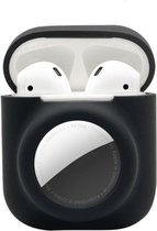 Étui AirPods et Airtag 2 en 1 - Étui de protection - Housse AirPods - Étui AirPods AirTag - Convient pour Apple Airpods 1 et 2