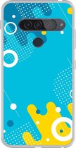 Smartphonebooster Telefoonhoesje - Back Cover - Geschikt Voor LG G8s ThinQ - Blue En Blue