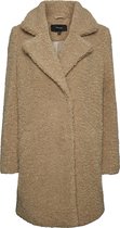 VERO MODA VMKYLIE LONG TEDDY JACKET GA COL Dames Jas - Maat XS