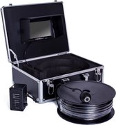 HD onderwater camera in koffer met opname - 100 meter kabel - SD-kaart slot - uwc802-100