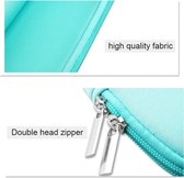 Laptop Sleeve voor Huawei Matebook - hoes - Met Ritssluiting - extra bescherming - spatwaterbestendig -  15,6 inch ( Mint groen )