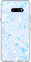Smartphonebooster Telefoonhoesje - Back Cover - Geschikt Voor LG G8X ThinQ - Blue En Blue