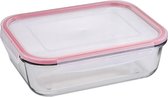 Hermetische Lunchtrommel Bergner Rood Borosilicaatglas (2L)