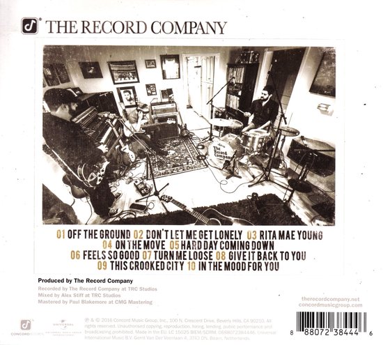 The Record Company - Give It Back To You (CD)