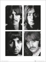 GBeye The Beatles White Album Kunstdruk 40x50cm Poster - 40,0x50,0cm