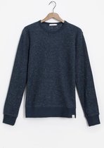 Sissy-Boy - Donkerblauw structuurgebreide sweater
