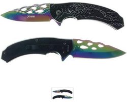 X treme mes Fast flipper assist - eenhandsmes inklapbaar - X-1906