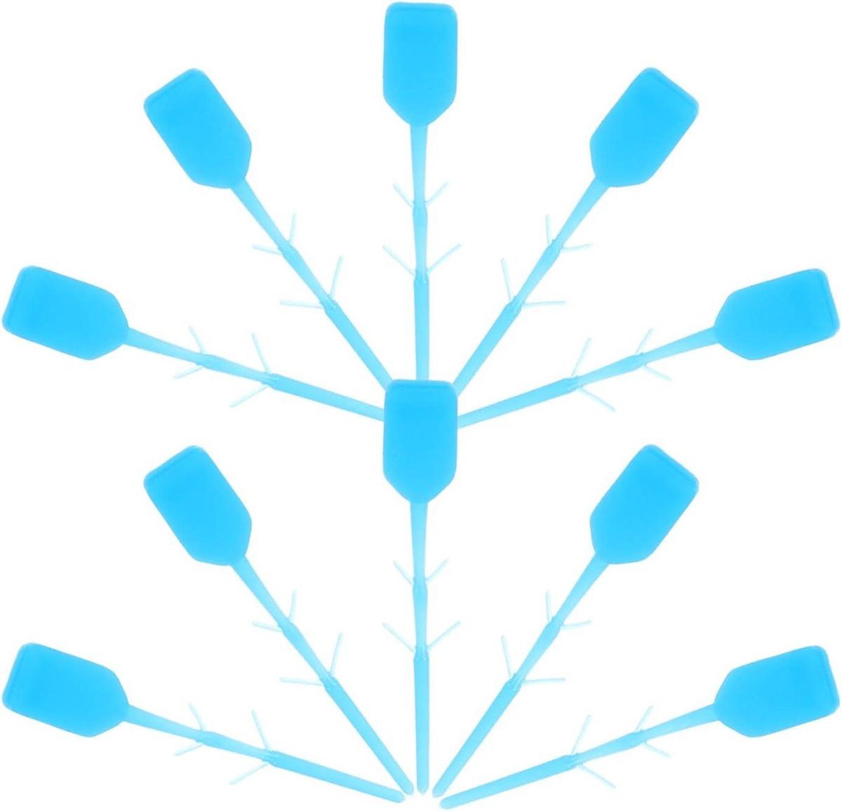Brandblusser Sluitzegels - Veiligheid Verzegeling - Brandveiligheid Controleren - Innovatief Verzegelingsontwerp - 200 Stuks - Blauw
