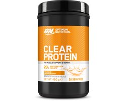 Optimum Nutrition Clear Whey Protein - Mango & Passionfruit Proteine Poeder - Eiwitshake - Eitwit Limonade - 480 gram (20 servings)