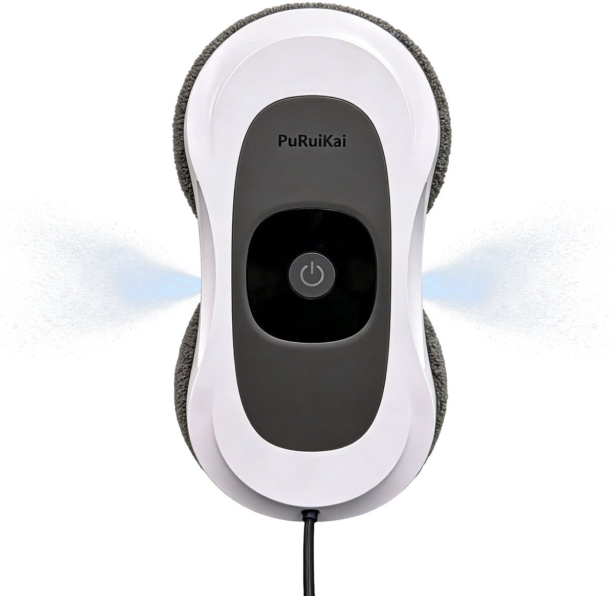 SnelShoppen - PuRuiKai RN2-01 Raamreinigingsrobot - Slimme Ramenreiniger - Automatische Window Cleaner - Grijs - Perfect voor Huishoudens en Kantoor