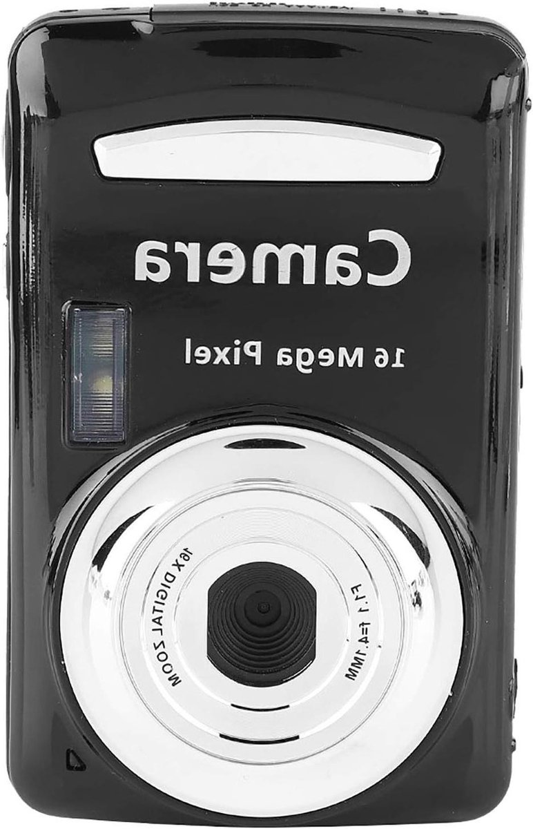 Mini Digitale Camera - Kinder Camera Digitale Videocamcorder - Momenten Vastleggen - 16x Digitale Zoom - 2.4 inch LCD - Zwart