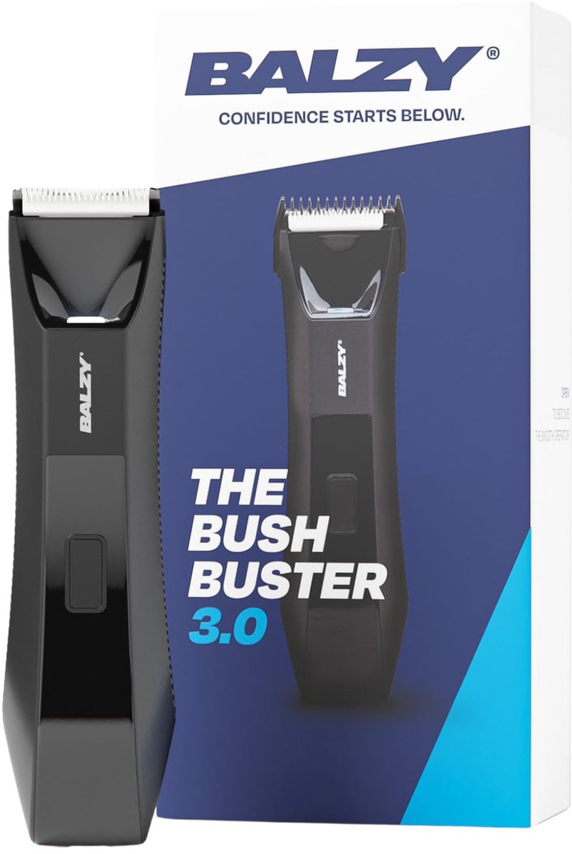 SnelShoppen - Bodygroomer Mannen - Draadloos & Oplaadbaar Scheerapparaat - Waterdicht IPX7 - Body Trimmer voor Lichaam en Intieme Zones - SafeShave™ -