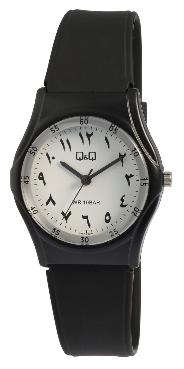 Q&Q Herenhorloge siliconen 10 ATM