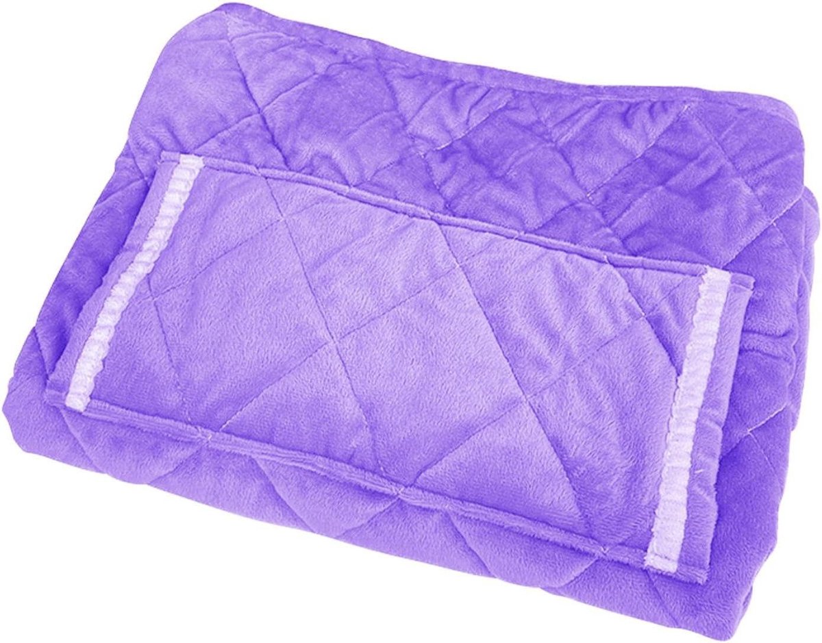 Verwarmingsdeken - Elektrische deken - Comfort op bank - Snel verwarmen - 60 x 80 cm - Grijs