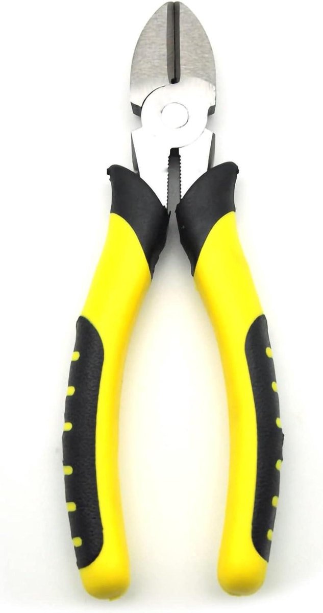 Combinatietang - Lineman tang - Thuis en garage - Hoog koolstofstaal - 6 inch - Grijs