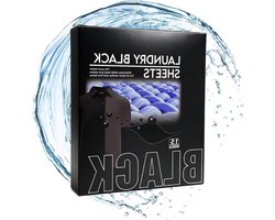 Textielverf Vellen - Kleurhersteller Kleding - Kleding Opfrissen - Oplosbaar in Wasmachine - 15 Stuks - Zwart