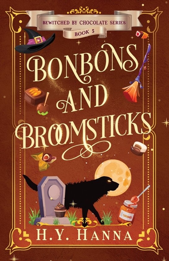 Bewitched by Chocolate Mysteries- Bonbons and Broomsticks - cover