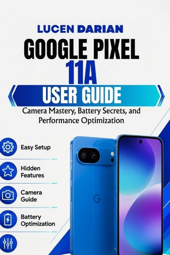 Google Pixel 11a User Guide - cover
