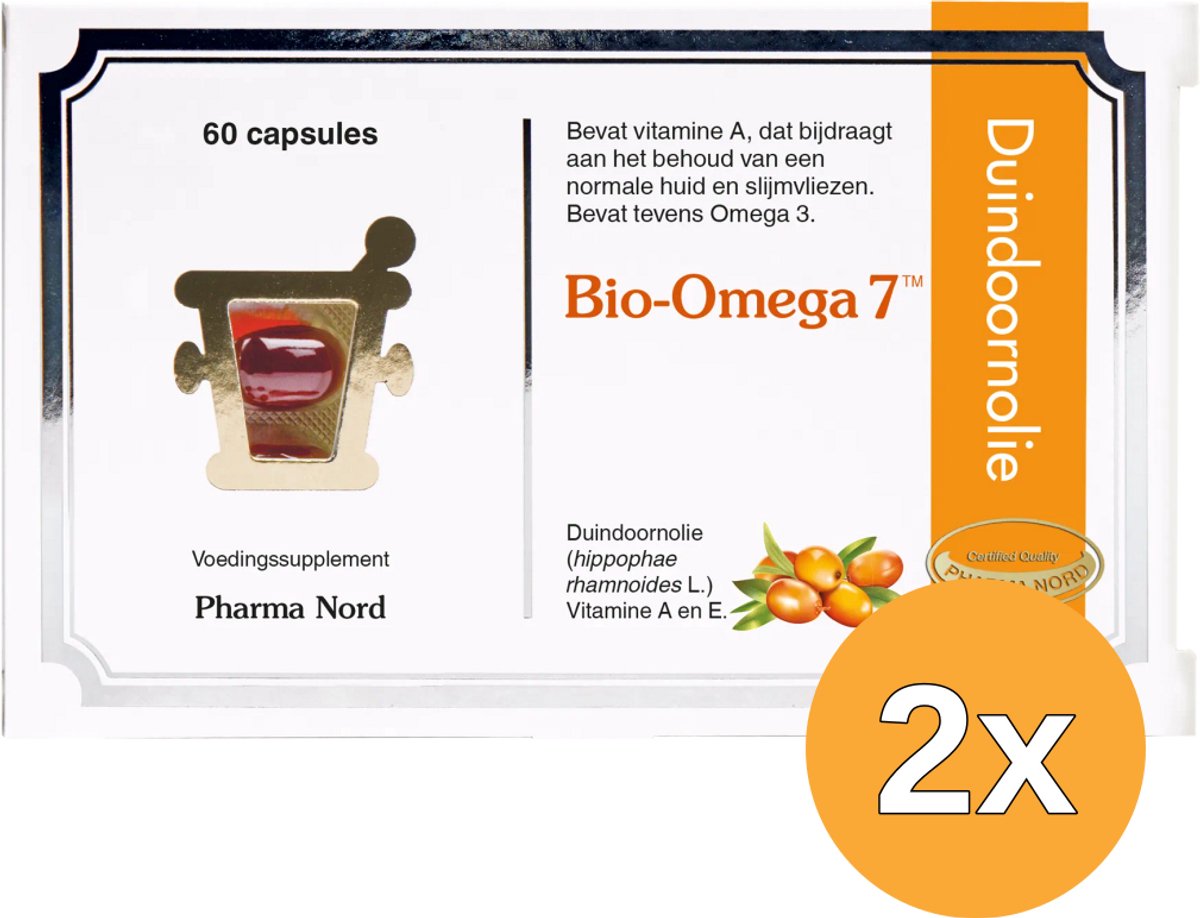 2x Pharma Nord Bio Omega 7 (60 capsules)