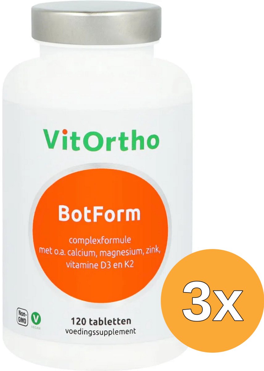 3x VitOrtho Botform (120 tabletten)