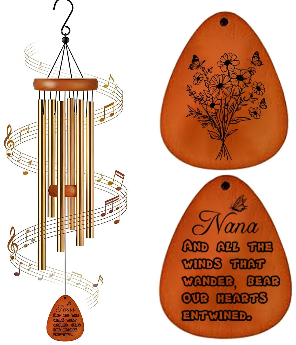 Dailygoods - Cadeaus voor Nana - Prachtige windgong voor speciale gelegenheden