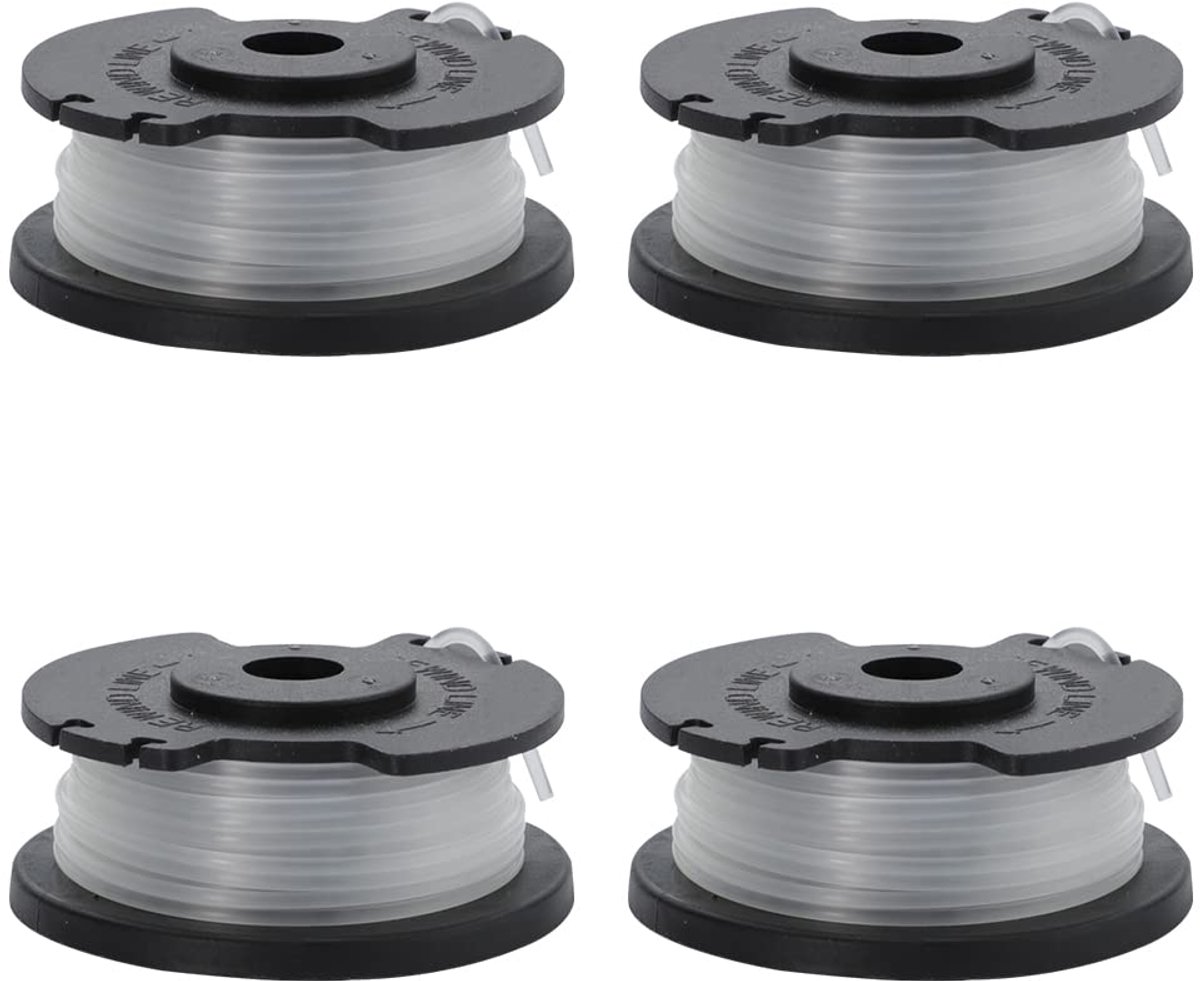 Dailygoods - Vervangende Draadspoel voor Einhell GE-CT 18/28 Li Grastrimmer - Pack van 4