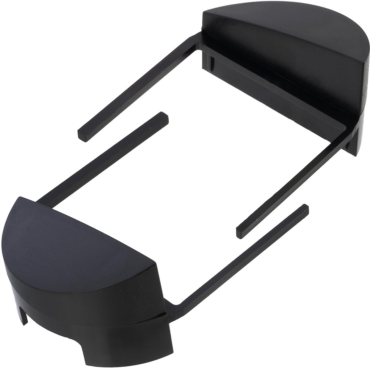 Dailygoods - 1 DIN Adapter voor Autoradio - Zwart Plastic Frame voor VW New Beetle