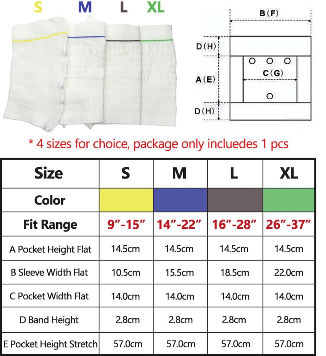 Dailygoods- Beenzakhouder Comfortabel - Urinezakhouder/ Catheterhouder - Ademend/ Lichtgewicht - Wasbaar/ Duurzaam - Mouwbescherming - Gelijkmatige Spanning