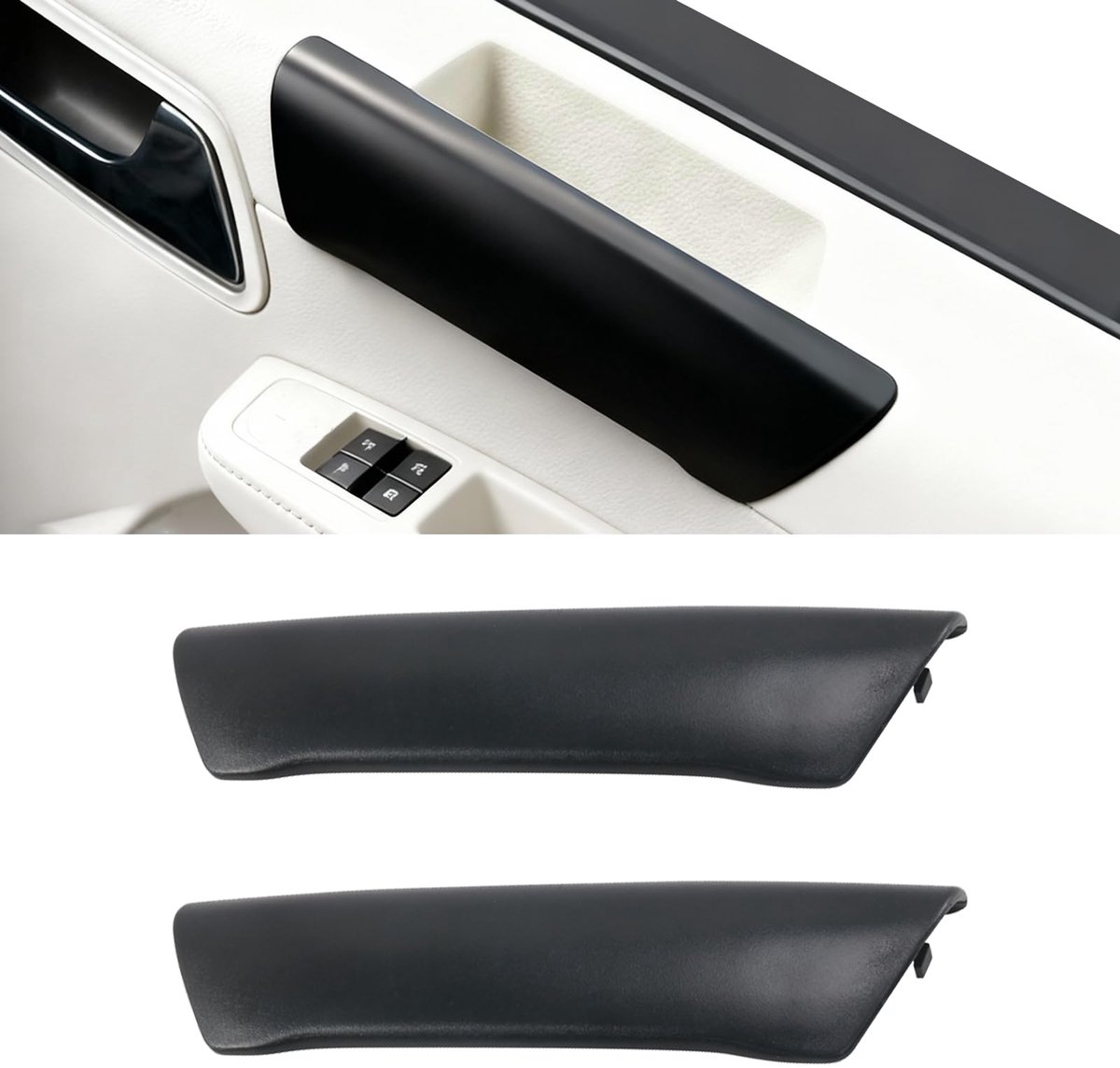 Dailygoods - Deurklink Voorafdekking voor Transporter T5 - Links en Rechts