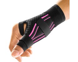 longziming -Duimbrace met Ondersteuning – Verstelbare Duimbandage voor Linker- en Rechterhand – Ademend Ontwerp met Klittenbandsluiting – Comfortabele Handondersteuning voor Dagelijks Gebruik – 1 Stuk