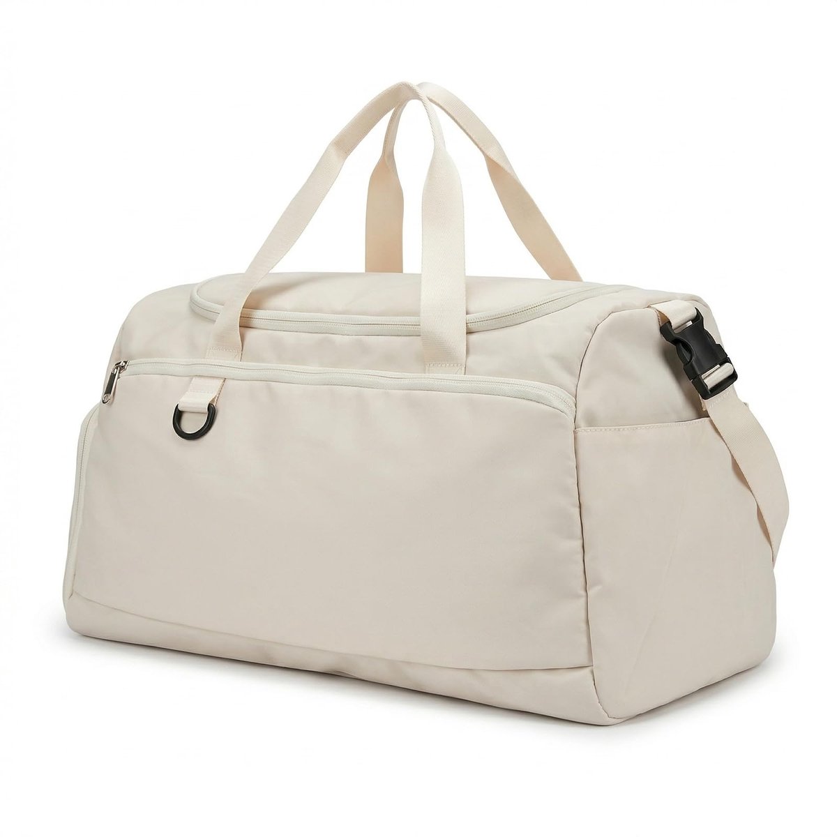 SnelShoppen - Waterdichte sporttas met schoenenvak en scheidingswand, 36-55 liter, sport- en reistas voor dames en heren, schoudertas/hand, 51 x 28 x